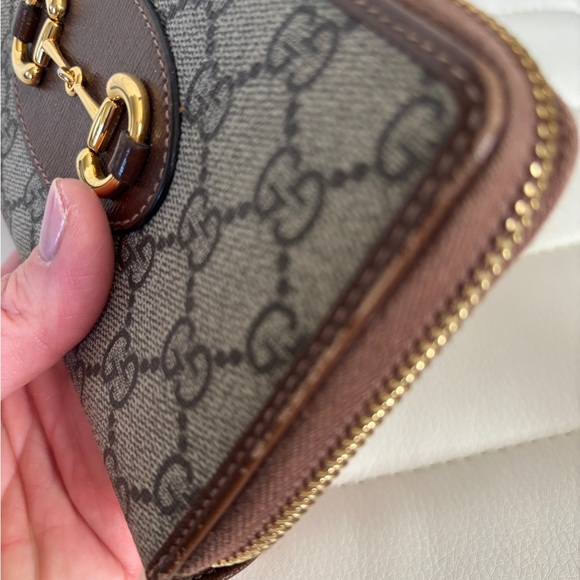 Gucci Brown and Gold Wallet - Picture 6 of 11